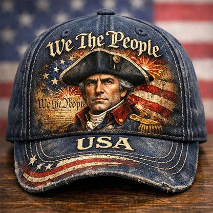 1776 HERITAGE™ Freedom 250 Patriot Cap Premium American – Embroidered USA 250th Anniversary Hat